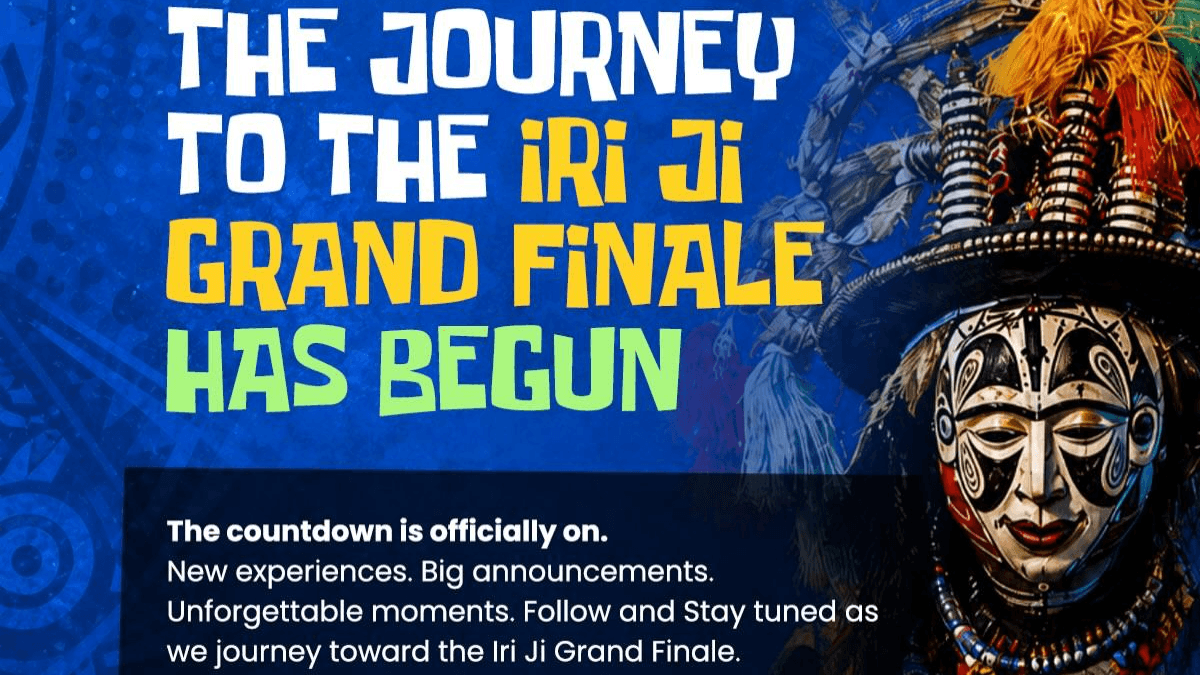 When The Yam Becomes History: The Journey to Iri Ji Grand Finale