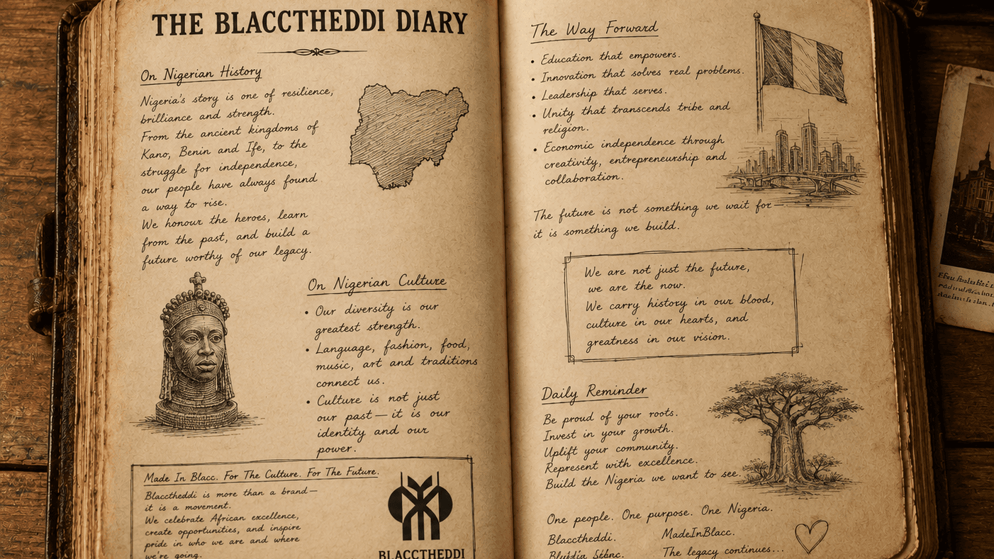 THE BLACCTHEDDI DIARY